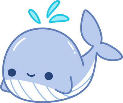 Whale Animal Character